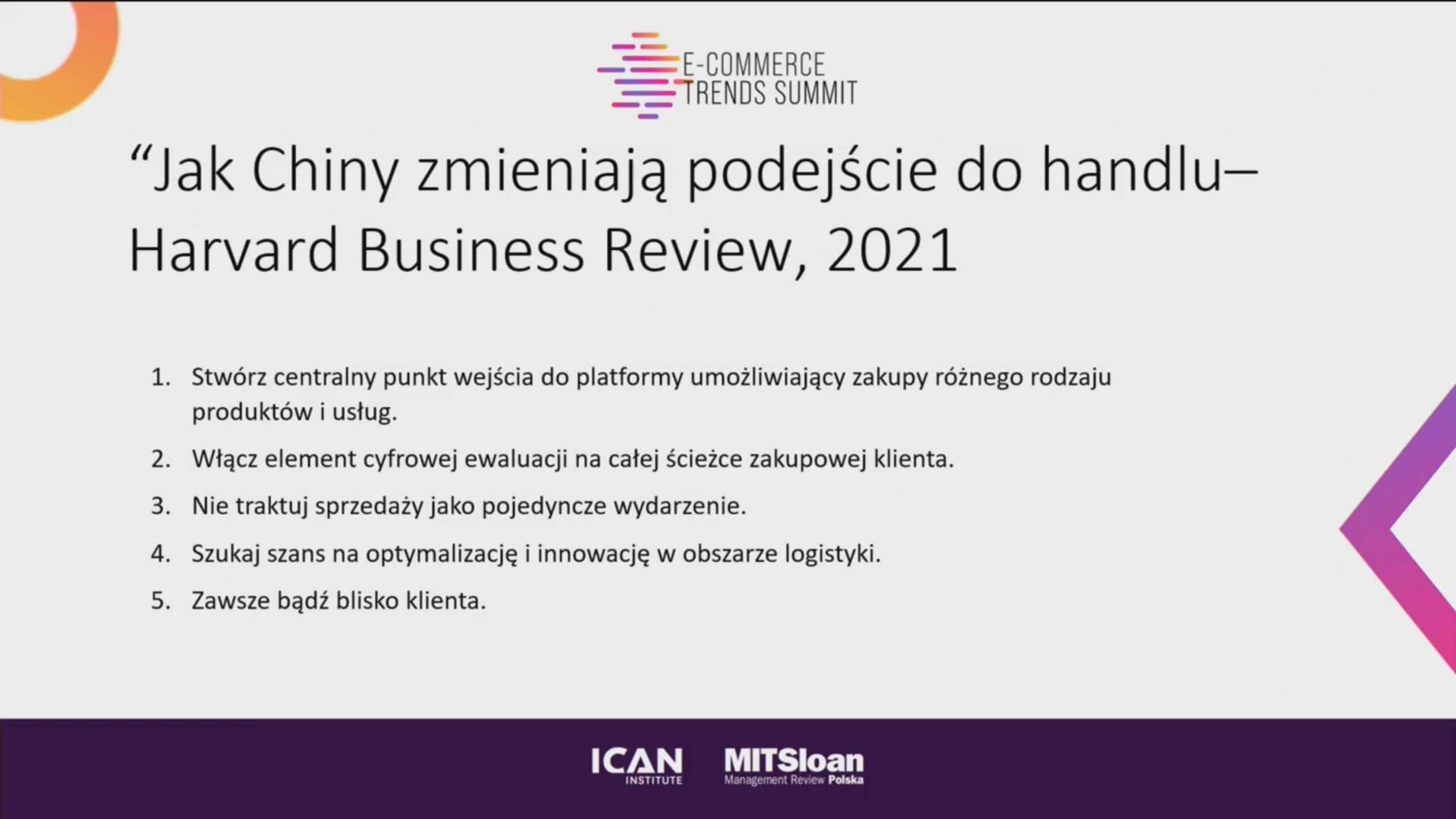 E-commerce Trends Summit - dowiedz się jaka przyszłość czeka elektroniczną sprzedaż