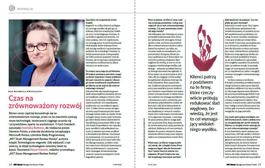 Czas na zrównoważony rozwój