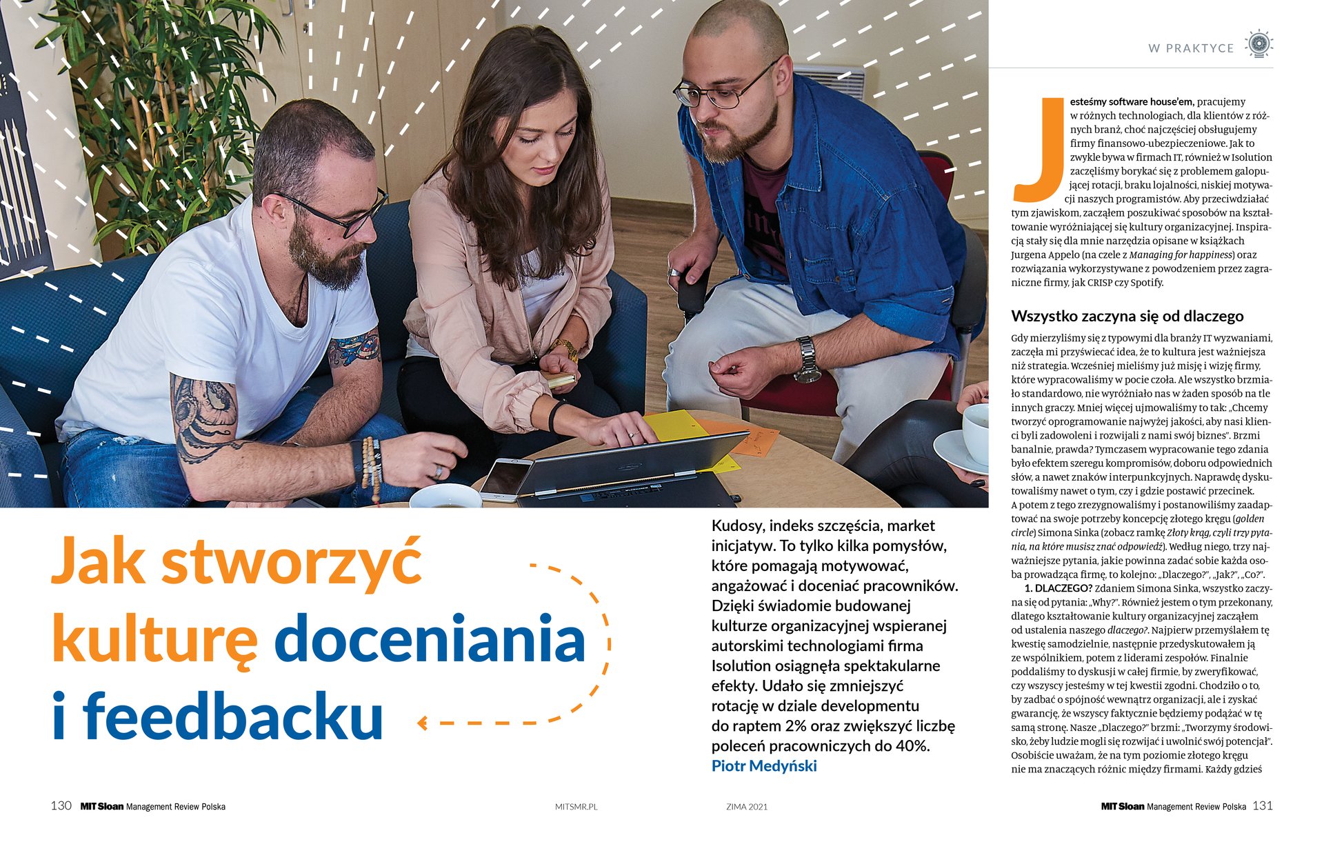 Jak stworzyć kulturę doceniania i feedbacku