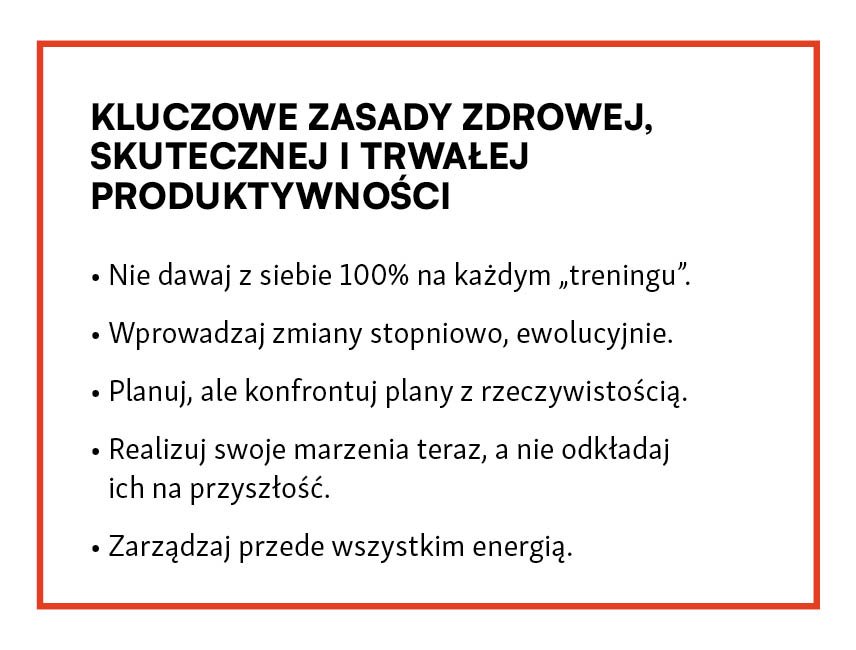 Zdrowy lider to zdrowa firma. Jak osiągać więcej, pracując mniej?
