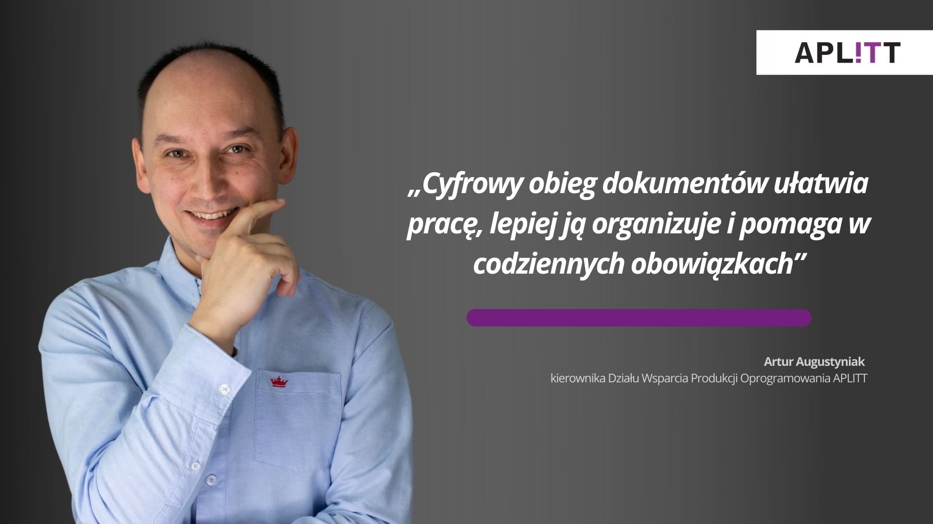 System ma dostosować się do firmy, nie odwrotnie